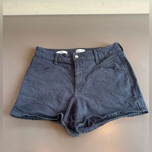 Universal Thread Vintage Midi Black Jean Short